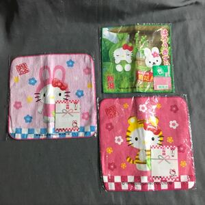 ハローキティ ご当地キティ サンリオ SANRIO ハンドタオル タオルハンカチ 非売品