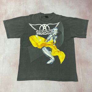 00S AEROSMITH エアロスミス ツアー 炭黒 空山基 Tシャツ XL