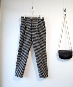 ★2021年　スピック＆スパン　*両面起毛　チェックテーパードパンツ/size:38//定価￥15.400*　古着のgplus広島　2312r3