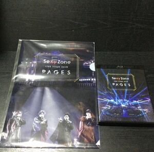 Sexy　Zone　LIVE　TOUR　2019　PAGES（Blu-ray） クリアファイル付き