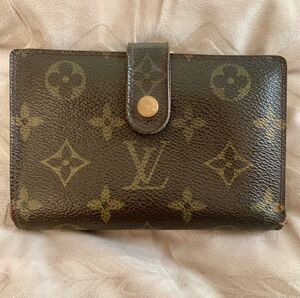 LOUIS VUITTON モノグラム　二つ折り 財布 ポルトフォイユ　ヴィエノワ　がま口