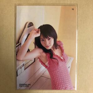 アイドリング!!! 加藤沙耶香 2008 さくら堂 トレカ アイドル グラビア カード 10 タレント トレーディングカードの画像1