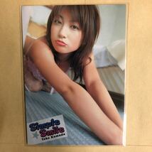 熊田曜子 2004 ボム トレカ アイドル グラビア カード 水着 ビキニ 013 タレント トレーディングカード BOMB_画像2