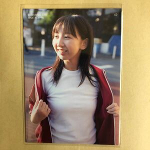 飯田里穂 2008 さくら堂 トレカ アイドル 声優 グラビア カード 体操服 42 タレント トレーディングカード