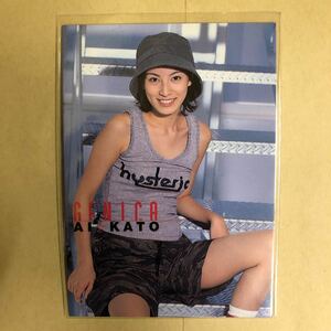 加藤あい 1999 GENICA トレカ アイドル グラビア カード 012 女優 俳優 タレント トレーディングカード