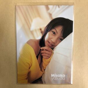 安田美沙子 2004 エポック トレカ アイドル グラビア カード 水着 ビキニ R23 タレント トレーディングカード