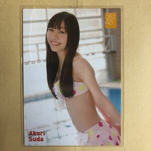 SKE48 須田亜香里 2012 トレカ アイドル グラビア カード 水着 ビキニ R112 AKBG タレント トレーディングカード