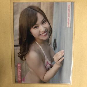 白宮奈々 2020 ミスFLASH トレカ アイドル グラビア カード 水着 ビキニ RG40 タレント トレーディングカードの画像2