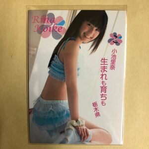 小池里奈 2009 ボム トレカ アイドル グラビア カード 水着 ビキニ 031 タレント トレーディングカード BOMB