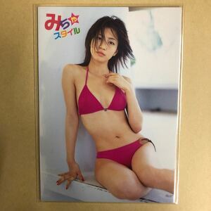 安田美沙子 2006 さくら堂 トレカ アイドル グラビア カード 水着 ビキニ 33 タレント トレーディングカード みちゃスタイル