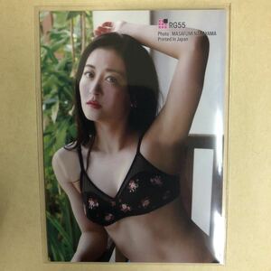 NMB48 上西恵 トレカ アイドル グラビア カード 水着 ビキニ RG55 タレント トレーディングカード AKBG