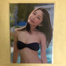 小野真弓 2009 HYPER トレカ アイドル グラビア カード 水着 ビキニ 034 タレント トレーディングカード_画像1