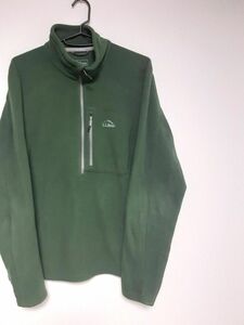 L.L.Bean　フリースジャケット　カーキ　Mサイズ