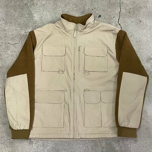 極美品 Supreme Upland Fleece Utility Jacket XL BEIGE シュプリーム アップランド フリース ユーティリティージャケット ベージュ