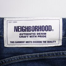 19ss NEIGHBORHOOD PENNY C-PT INDIGO S ネイバーフッド ダメージ加工デニムパンツ_画像3