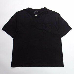 visvim ULTIMATE JUMBO TEE BLACK 3