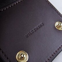 未使用品 WILD SWANS PALM V2/HC(EB) ワイルドスワンズ パルム コインケース ブラウン_画像5