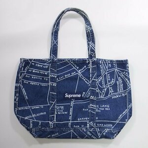 19ss Supreme Gonz Map Denim Tote シュプリーム ゴンズ デニム マップ トートバッグ