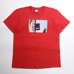 Supreme Banner Tee Red M シュプリーム Tシャツ レッド