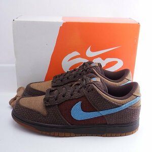 未使用品 Nike Dunk Low 6.0 Baroque Brown Gum us8 26cm 314142-500 ナイキ ダンク