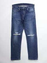 19ss NEIGHBORHOOD PENNY C-PT INDIGO S ネイバーフッド ダメージ加工デニムパンツ_画像1