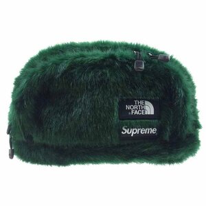 未使用品 Supreme The North Face Fur Waist Bag NM82093I NG