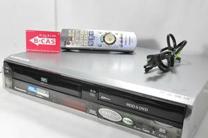 ★２番組同時録画★人気モデル パナソニック DMR-XW40V VHS/DVD/HDD/SD一体型デッキ！リモ付 