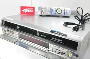 ★極上美品★地デジ パナソニック DMR-EX250V VHS⇔DVD⇔HDD ダビOKビデオデッキ！リモ付 ダビ動作写真有♪