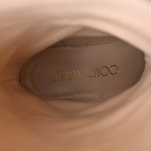 JIMMY CHOO レザー ロング ブーツ 35.5 ダークブラウン ジミーチュウ KL4BUKCQ24_画像10