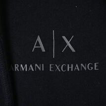 ARMANI EXCHANGE ロゴプリント ジップ パーカ XS ブラック アルマーニエクスチェンジ KL4BKAUH18_画像5