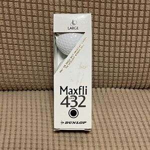 DUNLOP Maxfli SUPER 432 LARGEゴルフボール 日本製 3個入り 