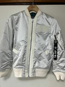 【新品未使用】DIESEL MA-1ジャケット　ホワイト　xxs