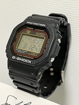 CASIO G-SHOCK DW-5000SL スパイクリー コラボ腕時計　スクリューバック_画像2
