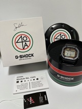 CASIO G-SHOCK DW-5000SL スパイクリー コラボ腕時計　スクリューバック_画像10