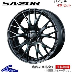 ウェッズ ウェッズスポーツ SA-20R 4本セット ホイール eKワゴン B11W 0072719 weds ウエッズ WedsSport SA20R アルミホイール 4枚 1台分