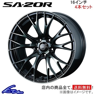 ウェッズ ウェッズスポーツ SA-20R 4本セット ホイール プリウスα 40系 0072722 weds ウエッズ WedsSport SA20R アルミホイール 4枚 1台分