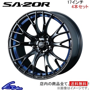 ウェッズ ウェッズスポーツ SA-20R 4本セット ホイール インプレッサWRX STI GDB 0072734 weds ウエッズ WedsSport SA20R アルミホイール