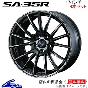 ウェッズ ウェッズスポーツ SA-35R 4本セット ホイール ヴォクシー 70系 0073595 weds ウエッズ WedsSport SA35R アルミホイール 4枚 1台分