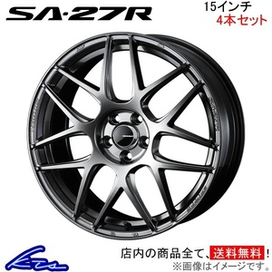 ウェッズ ウェッズスポーツ SA-27R 4本セット ホイール N-ONE JG1/JG2 0074201 weds ウエッズ WedsSport SA27R アルミホイール 4枚 1台分