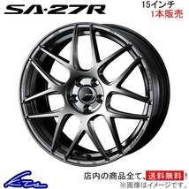 ウェッズ ウェッズスポーツ SA-27R 1本販売 ホイール ワゴンR MH35S/MH55S 0074201 weds ウエッズ WedsSport SA27R アルミホイール 1枚_画像1