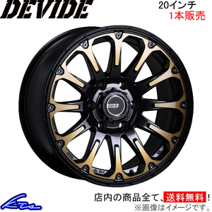 SSR ディバイドFT 1本販売 ホイール FJクルーザー【20×8.5J 6-139 INSET22】SSR TANABE タナベ DEVIDE FT アルミホイール 1枚 単品