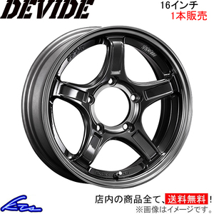 SSR ディバイドX03J 1本販売 ホイール【16×5.5J 5-139 INSET22】SSR TANABE タナベ DEVIDE X03J アルミホイール 1枚 単品