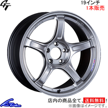 SSR GT X03 1本販売 ホイール GS450h【19×8.5J 5-114 INSET38 シルバー】GWS191 SSR TANABE タナベ アルミホイール 1枚 単品_画像1