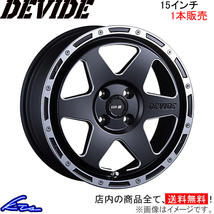 SSR ディバイドTR-6 1本販売 ホイール アルトハイブリッド【15×4.5J 4-100 INSET43】HA97S SSR TANABE タナベ DEVIDE TR6 アルミホイール_画像1