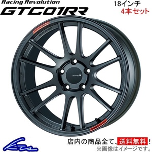 エンケイ レーシングレボリューション GTC01RR 4本セット ホイール RC350【18×9J 5-114 INSET35】DBA-GSC10 ENKEI アルミ