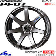 エンケイ パフォーマンスライン PF07 4本セット ホイール エクリプスクロス【19×8.5J 5-114 INSET32】3DA-GK9W ENKEI アルミ_画像1