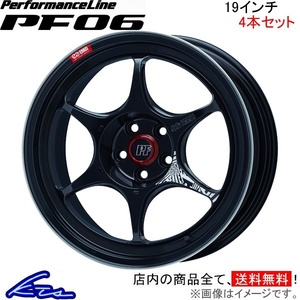 エンケイ パフォーマンスライン PF06 4本セット ホイール【19×9.5J 5-114 INSET45】ENKEI PerformanceLine アルミホイール 4枚 1台分