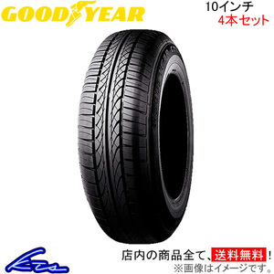 グッドイヤー GT80 4本セット サマータイヤ【145SR10】GOOD YEAR 夏タイヤ 1台分