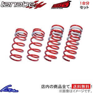 タナベ サステックDF210 1台分 ダウンサス マークII/クレスタ/チェイサー JZX105 JZX105DK TANABE SUSTEC DF210 ダウンスプリング バネ