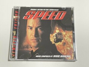 サントラCD『スピード Speed (Original Motion Picture Soundtrack) Mark Mancina』キアヌ・リーブス